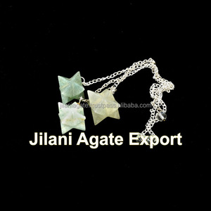 Vert Venturin Aventurine Premium Sculpté À La Main Style Feng Shui Markaba Pierre Semi-Précieuse Artisanat Amour Gravure Cristal Premium - Product Image 1