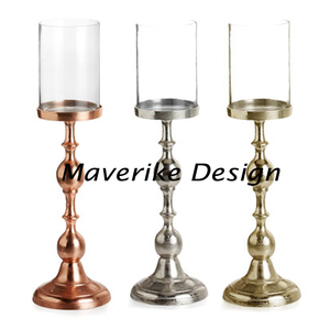 Golden <b>Pillar</b> <b>Candle</b> Holders Decorated Metal <b>Candle</b> Stand for Home & Wedding Dinning Table Decor <b>Candle</b> <b>Pillar</b> - Product Image 3