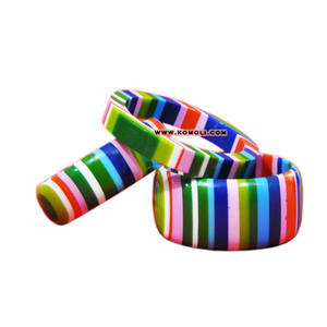 Handcrafted Acrylic Fashion Bracelet <b>Resin</b> <b>Jewellery</b> Bangle Bracelet - Product Image 6