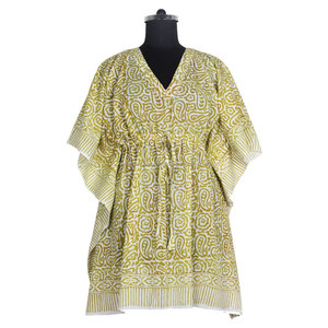 Cotton Beach Tunic Short Kaftan Plus Size OEM <b>Service</b> Available - Product Image 1