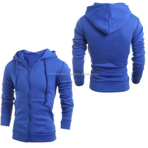 เสื้อมีฮู้ดแบบรูดซิปกันน้ำแฟชั่น2022ปักโลโก้ผ้าฝ้าย100% ขนาดพลัสไซส์ - Product Image 2