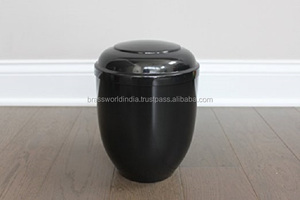 เครื่องเผาศพเหล็กสีดำสำหรับเผาโดย brassworld อินเดีย - Product Image 2