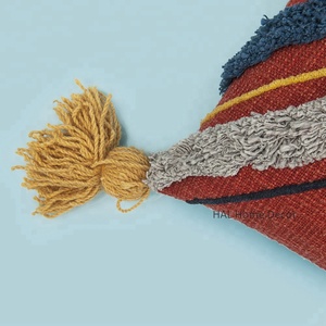 Designer Custom Embroidered <b>Cushion</b> <b>Covers</b> Decorative Cotton Throw Pillow, Wholesale <b>Christmas</b> <b>Cushion</b> <b>Cover</b> - Product Image 2