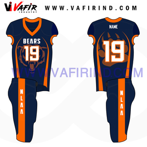 Uniforme de fútbol americano, ropa deportiva personalizada, jersey de alta calidad, precio directo de fábrica al por mayor - Product Image 4