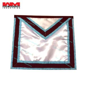 Tablier maçonnique en peau d'agneau à double chapitre de la Constitution irlandaise - Product Image 1