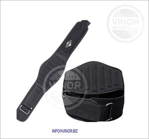 Ceinture d'haltérophilie de gymnastique en peau de vache de haute qualité Logo personnalisé Conception autobloquante pour la dynamophilie et l'haltérophilie-Vente à chaud - Product Image 1