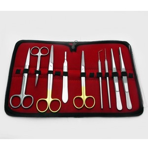 Hôpital médical Instruments Chirurgicaux Kit Étudiant En Acier Inoxydable Examen Ensembles Avec la Caisse D'emballage - Product Image 2