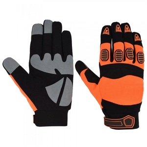 Guantes de seguridad de nitrilo para hombre, a prueba de golpes, antiimpacto, mecánicos y guantes de soldadura para uso en exteriores e industriales, aptos para alimentos - Product Image 1