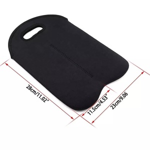 Bolsas de vino de botella de neopreno de colores personalizados, bolsas de regalo - Product Image 4