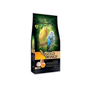Comida para Aves GoldWings Premium, Alimento Sostenible para Aves, Comida de Huevo, 150 g, Bolsa de Plástico Impresa, Juego de 6 Piezas - Product Image 1
