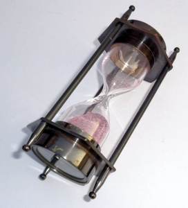 Sablier décoratif moderne en laiton, minuterie de sable en laiton Antique, boussole Marine, minuterie une heure ou commande en vrac - Product Image 4