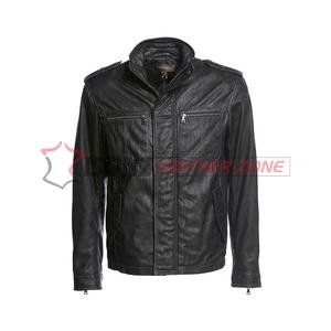 2024 Custom Vintage Cropped Genuine Cowhide <b>Leather</b> <b>Jacket</b> <b>Women</b> Distressed Genuine Cowhide Motorcycle <b>Leather</b> Winter Spring - Product Image 2