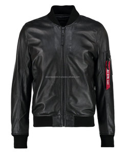 Chaqueta y Abrigos de Motociclista de Piel de Oveja Genuina Transpirable Hechos a Medida Estilo Nuevo 2026 para Hombre - Product Image 1