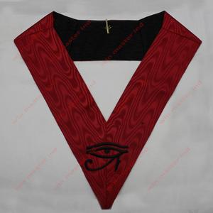Collar de cristal rojo Master Mason - Product Image 1