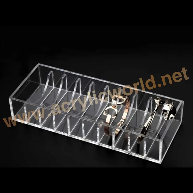 Mode Arbeits platte Acryl Stand Schmuck Halskette Schnalle Display Stand Schmuck Displays