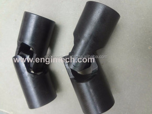 Joint universel en acier inoxydable AISI 1045 de haute qualité, structure simple, machinerie industrielle, joint universel, zingué, 45 degrés - Product Image 5