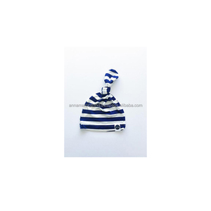 Factory Price Wholesale Winter Custom Soft Newborn Knotted Organic Cotton Baby Beanies - Product Image 1