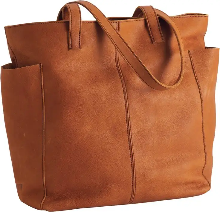 حقيبة يد كتف قطنية قابلة لإعادة الاستخدام بمقبض جلد صناعي عتيق مع شعار حقيبة تسوق من القماش