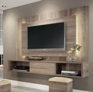 Thuis Ontwerpen Moderne Woonkamer Partitie Tv Stand Aangepaste Grootte Meubilair Muur Tv Kast