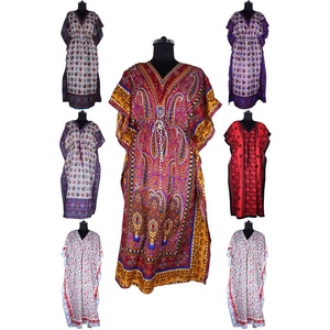 Long caftan exclusif pour femmes, nouveau dernier créateur, fabricant indien de vêtements pour femmes, kimono, caftan indien - Product Image 2