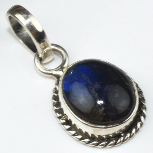 Xotic – val hape-lue-labradorite 925-terling-ilver-endants-holesvente-ilver-ewelry 925-ilver-ewelry - Product Image 1