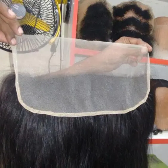 100% Best human hair frontals from india. hair making from india
