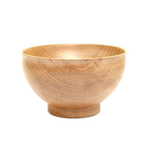 Acacia and Mongo Wood Unique Serving and Mixing Wooden Luxury Handmade <b>Lead</b> Free Bowl for Soup Salad or Fruit and Salad Bowl - Product Image 1