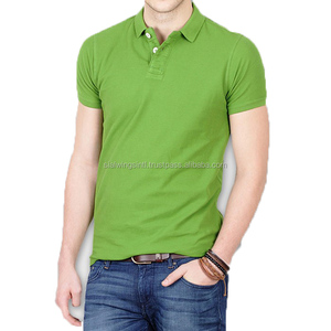 Golf de hombre de algodón 100% de alta calidad para camisa Polo diseño personalizado patrón sólido bordado Anti-Pilling Casual Smart Knitted - Product Image 1