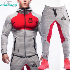 Survêtement classique noir sublimation pour adultes, nouveau design, haute qualité, prix pas cher, slim fit, 2020 - Product Image 4