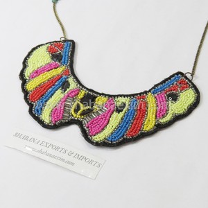 Collar de cuentas de semillas de joyería africana, joyería de cuentas Multicolor al por mayor - Product Image 2