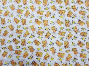 Jaipuri Đầy Màu Sắc Đa In Tay Khối In Vải, Bông Tự Nhiên Quilting Đa Sử Dụng Vải SSTH04 - Product Image 3