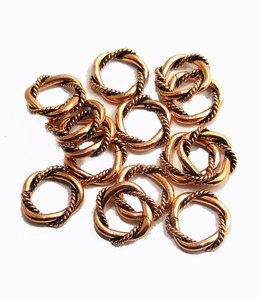 New Design Gold Plated Jump <b>Ring</b> Jewelry Findings & Components - Product Image 3