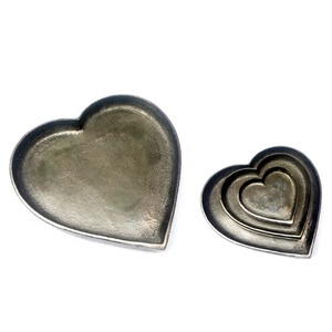 Meilleure vente de plateau de service en aluminium de couleur noire de conception simple en prix de gros utilise dans l'hôtel à la maison avec logo personnalisé - Product Image 2