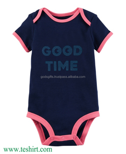 100% Barboteuse pour bébé en coton biologique de qualité supérieure, teintée sur mesure avec fermeture à bouton-pression Offre Spéciale, commandes OEM bienvenues - Product Image 5