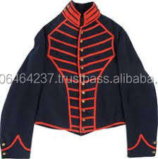 Service de conception OEM broderie à la main de logo personnalisé 100% laine pour hommes nouvelle veste de musicien civile - Product Image 2