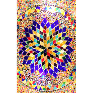 Diseño especial grande único turco mosaico de vidrio ahorro de energía CE certificado lámpara colgante - Product Image 1