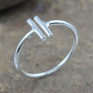 <b>Eternity</b> Beautiful Plain <b>Silver</b> <b>Ring</b> 925 Sterling <b>Silver</b> Women Jewelry Handmade Adjustable <b>Silver</b> <b>Ring</b> - Product Image 1
