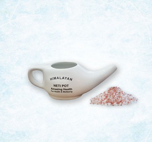 Jarrón Nasal de Cerámica del Himalaya con Sal, Instituto del Himalaya, Kit de Sistema de Limpieza de Senos Nasales de Porcelana - Product Image 2