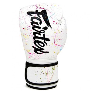 Nueva llegada modelo caliente guantes de boxeo Fairtex profesional guantes de boxeo de cuero genuino 100% guantes de boxeo - Product Image 3
