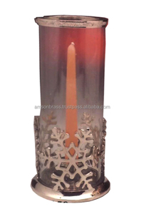 Meilleure qualité bougeoir en métal haute vente cuivre plaqué belle lampe de bougeoir - Product Image 5