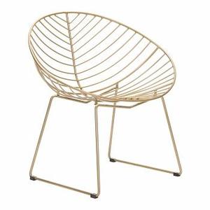 Silla de alambre decorativa para el hogar, moderna, de alta calidad, precio bajo, HOTEL - Product Image 3