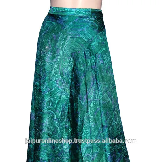 indian Wholesale Vintage Sari Wear Skirt
