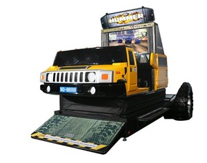Bán Máy Chơi Trò Chơi Arcade Xe Đua Giải Trí Chạy Bằng Tiền Xu <span class=keywords><strong>Hummer</strong></span> - Product Image 1
