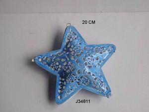 เครื่องประดับหัวใจและต้นคริสต์มาสทำด้วยมือทำจากเหล็กหลากสีใช้แขวนตกแต่งบอลทำในสไตล์คริสต์มาส - Product Image 3