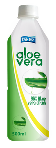 Vente en gros de jus de fruits et légumes aromatisé à l'aloe vera frais de 500 ml, pulpe stérilisée, certifié HACCP, 100% pur du Vietnam - Product Image 2