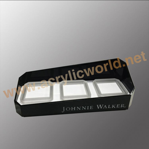 Comptoir d'exposition de vin de bureau/présentoir de liqueur/comptoir de POP présentoir de bouteilles en acrylique support de vin LED - Product Image 2