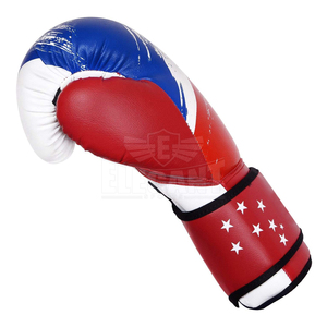 นวมต่อยมวยสำหรับชกมวย MMA แบบไทยถุงมือฝึกต่อยหนังขนาด6ออนซ์และ8ออนซ์ - Product Image 5