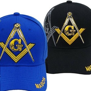 Gorros masónicos bordados-Color y logotipo personalizados Diseño de imagen para adultos unisex Poliéster/Algodón - Product Image 3