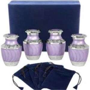 Dignity Memorial en forma de corazón urna de cremación caja de terciopelo mascotas cenizas funerarias Metal latón/aluminio para almacenamiento de recuerdos - Product Image 6