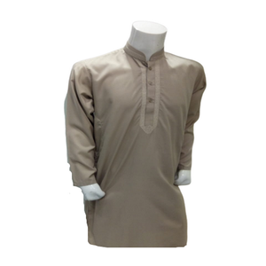 Traje de diseño Shalwar Kameez de lino de alta calidad para hombres para fiestas de boda ocasiones casuales estilo indio tradicional ropa para niños - Product Image 1